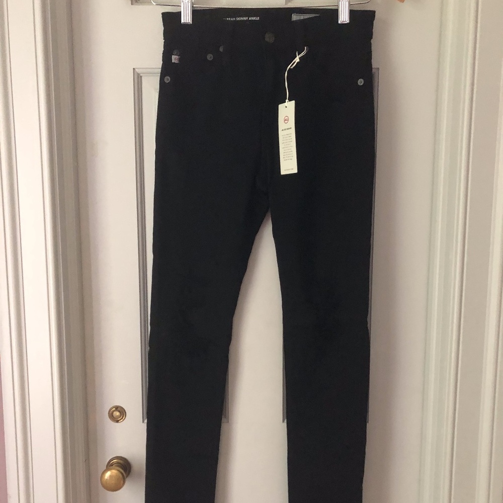 THE FARRAH SKINNY ANKLE - 24 Destructed Black